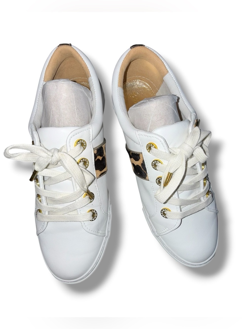 LILLY PULITZER – Lux Hallie Leopard Sneaker – Resort White – Women’s Size 10 - Picture 12 of 14